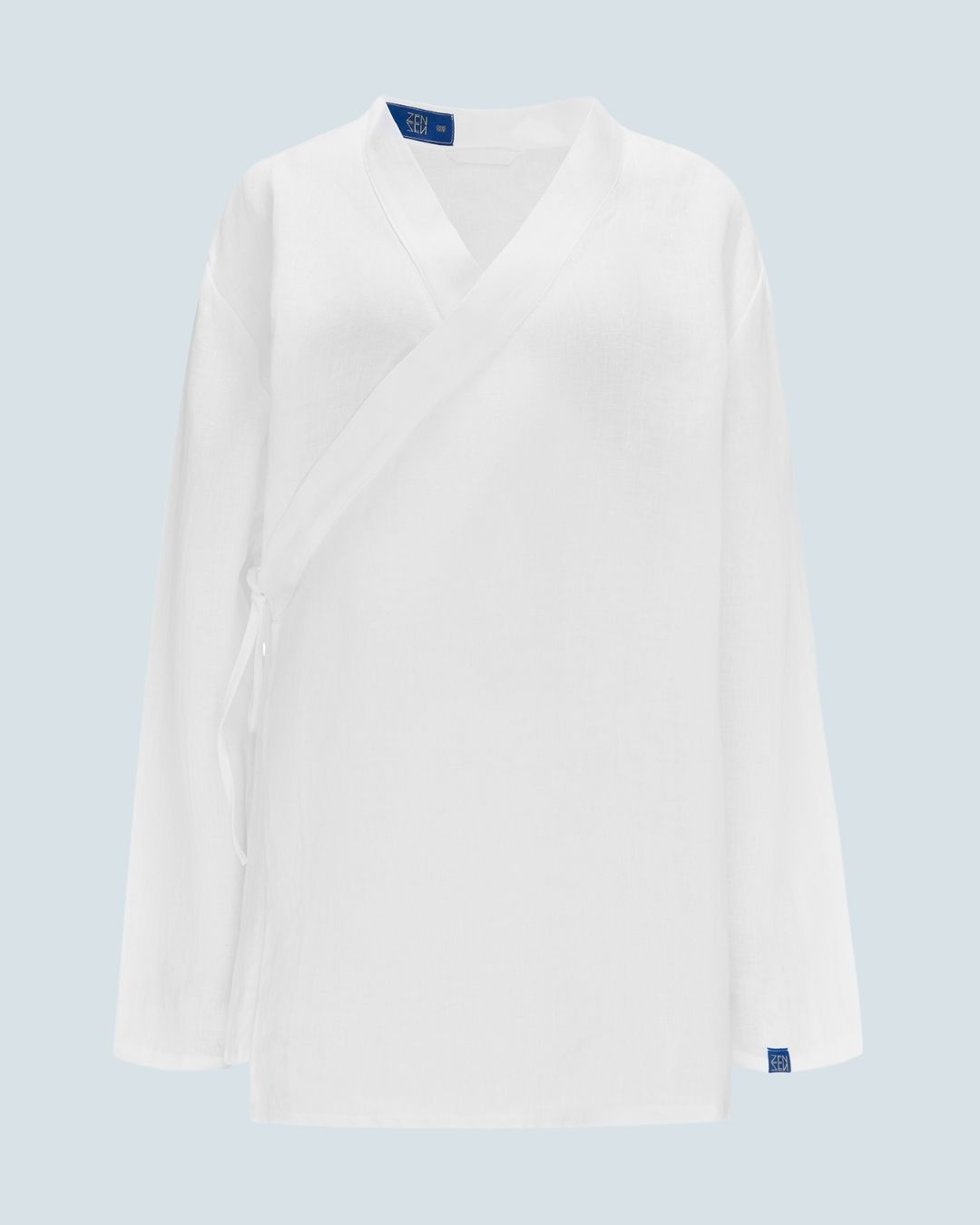 Linen Kimono Shirt White