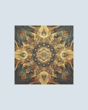 Mandala – Grafika na płótnie (wym. 50 cm x 50 cm)