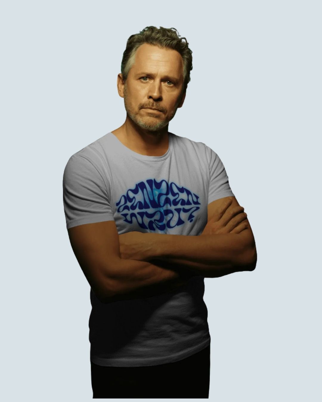 T-Shirt Who Are You? Biały