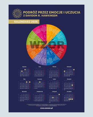 Koło emocji wg Hawkinsa - Kalendarz na rok 2026 - PRZEDSPRZEDAŻ